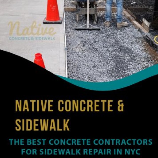 Native Concrete & Sidewalk